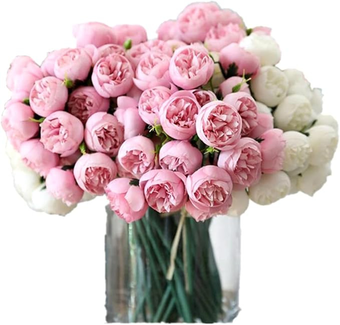 Artificial Silk Roses Persian Ranunculus Flower Bundle Asian Ranunculus Flower Decoration Wedding... | Amazon (CA)