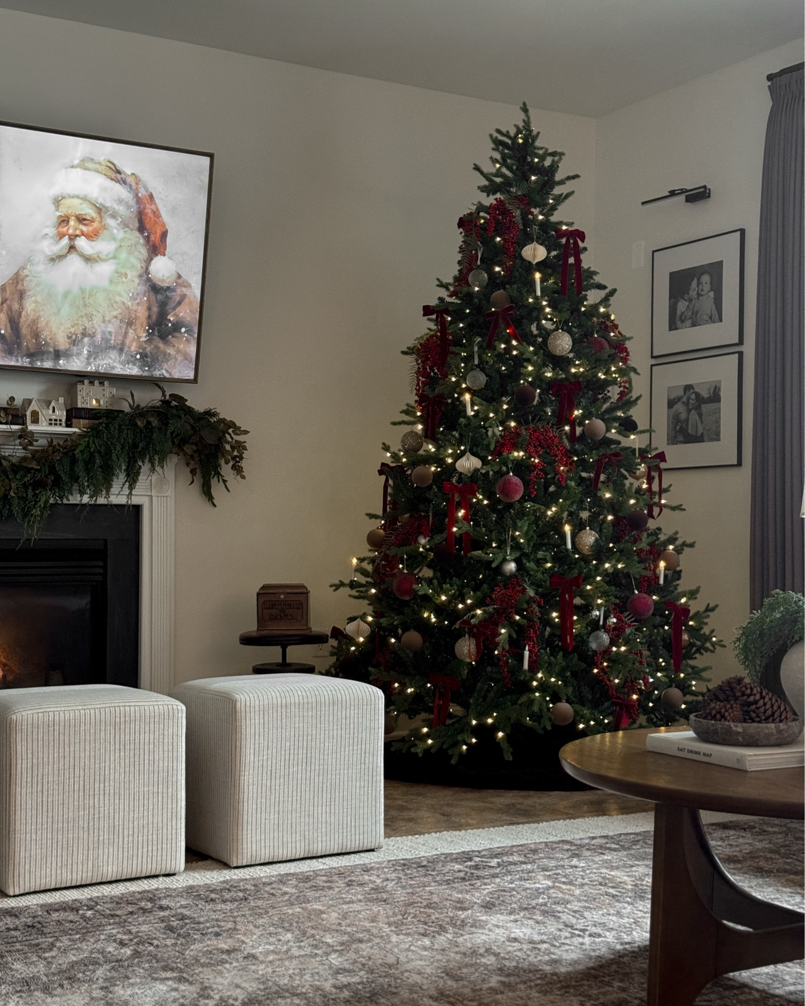 Christmas tree, Christmas tree skirt, Christmas decor, living room holiday decor, Christmas ornaments

#LTKSeasonal #LTKHome #LTKHoliday