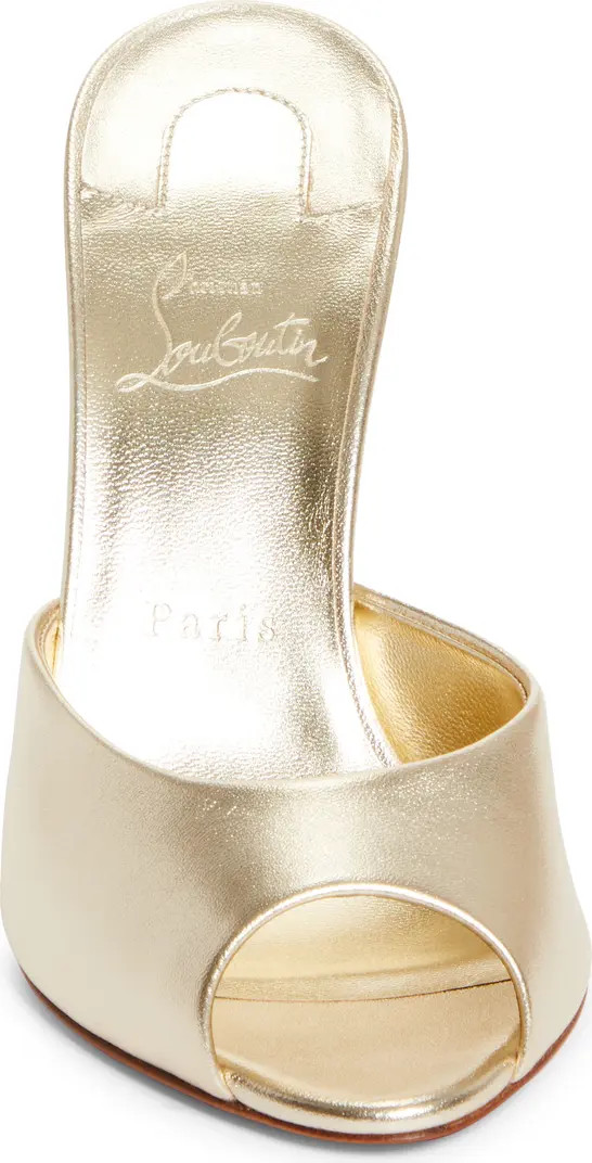 Me Dolly Peep Toe Slide Sandal (Women) | Nordstrom