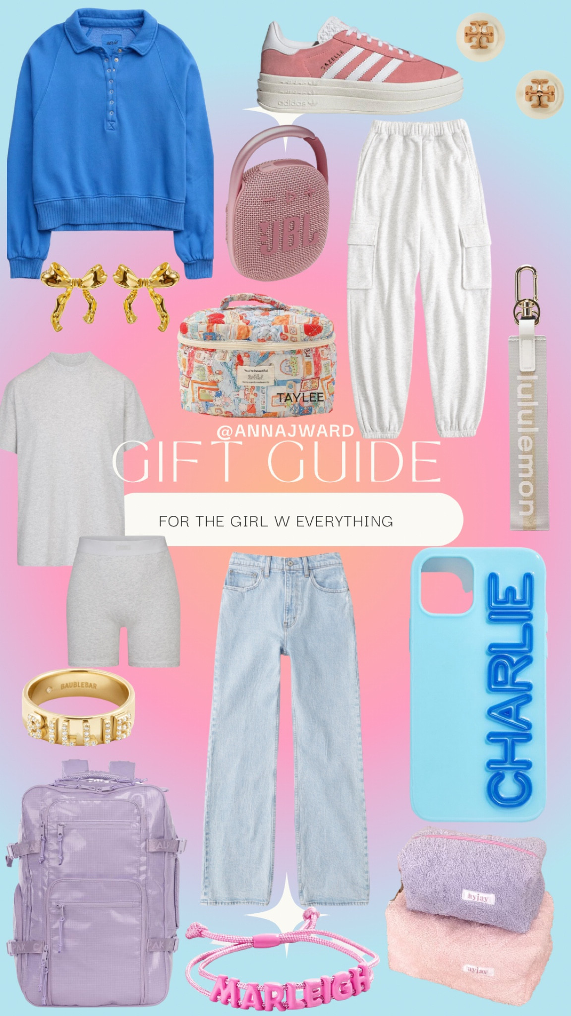 Christmas gift guide. Christmas Gifts for her. What to get her for Christmas. Trendy teen girl gift guide. College girl gift guide. Christmas wish list. #christmaslist #giftsforher 

#LTKHoliday #LTKSeasonal #LTKGiftGuide