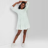 Women's Mineral Wash Long Sleeve Sweatshirt Dress - Wild Fable™ | Target