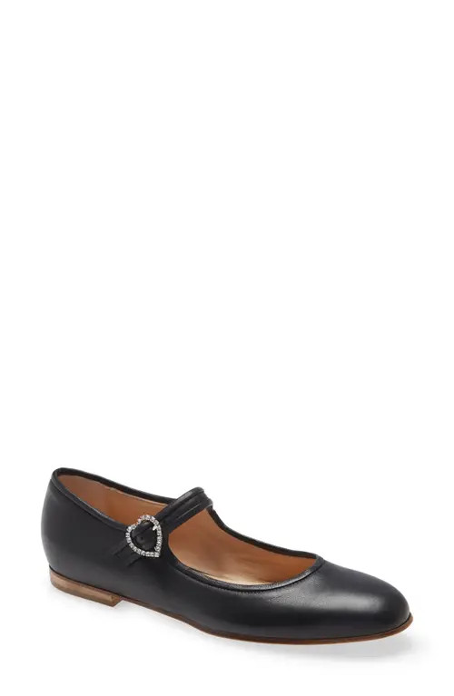 Brother Vellies Picnic Mary Jane in Midnight/nappa Leather at Nordstrom, Size 6 | Nordstrom