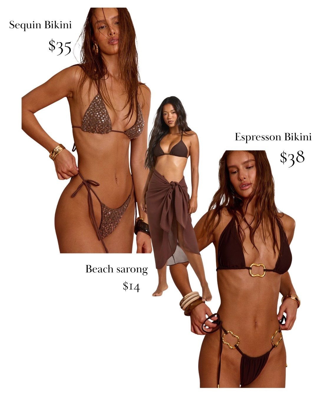 Brown is SO in for this spring!! Get these looks for under $50!

#LTKSeasonal #LTKSwim #LTKSpringSale