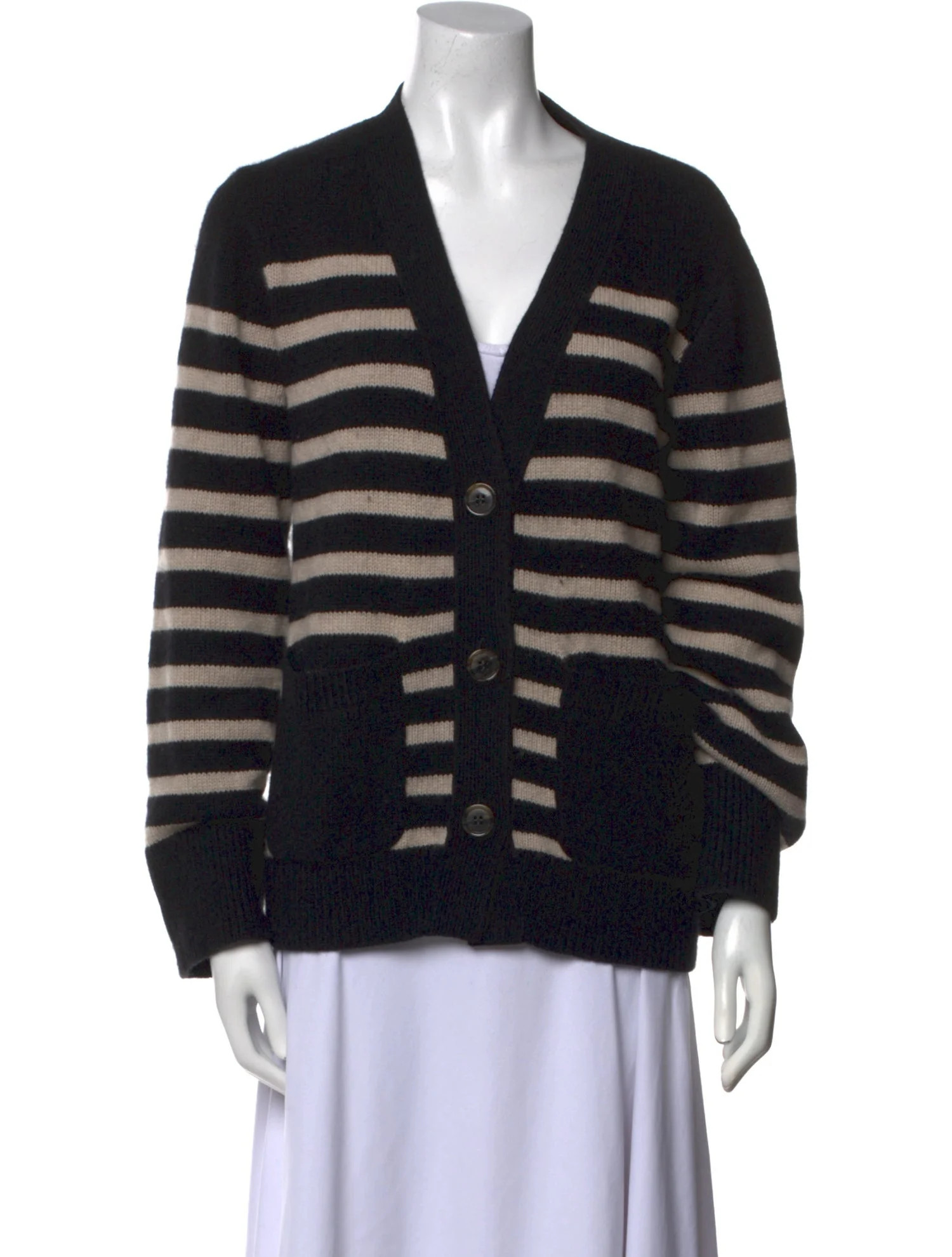 Cashmere Striped Sweater | The RealReal