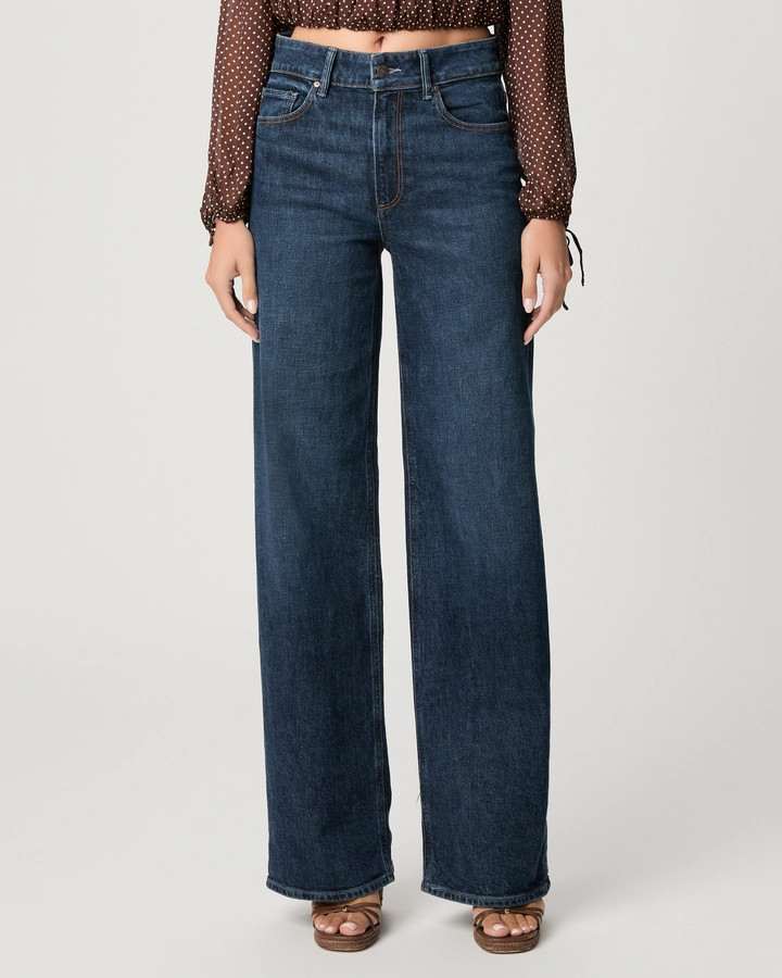 Sasha Wide Leg Jean | Paige