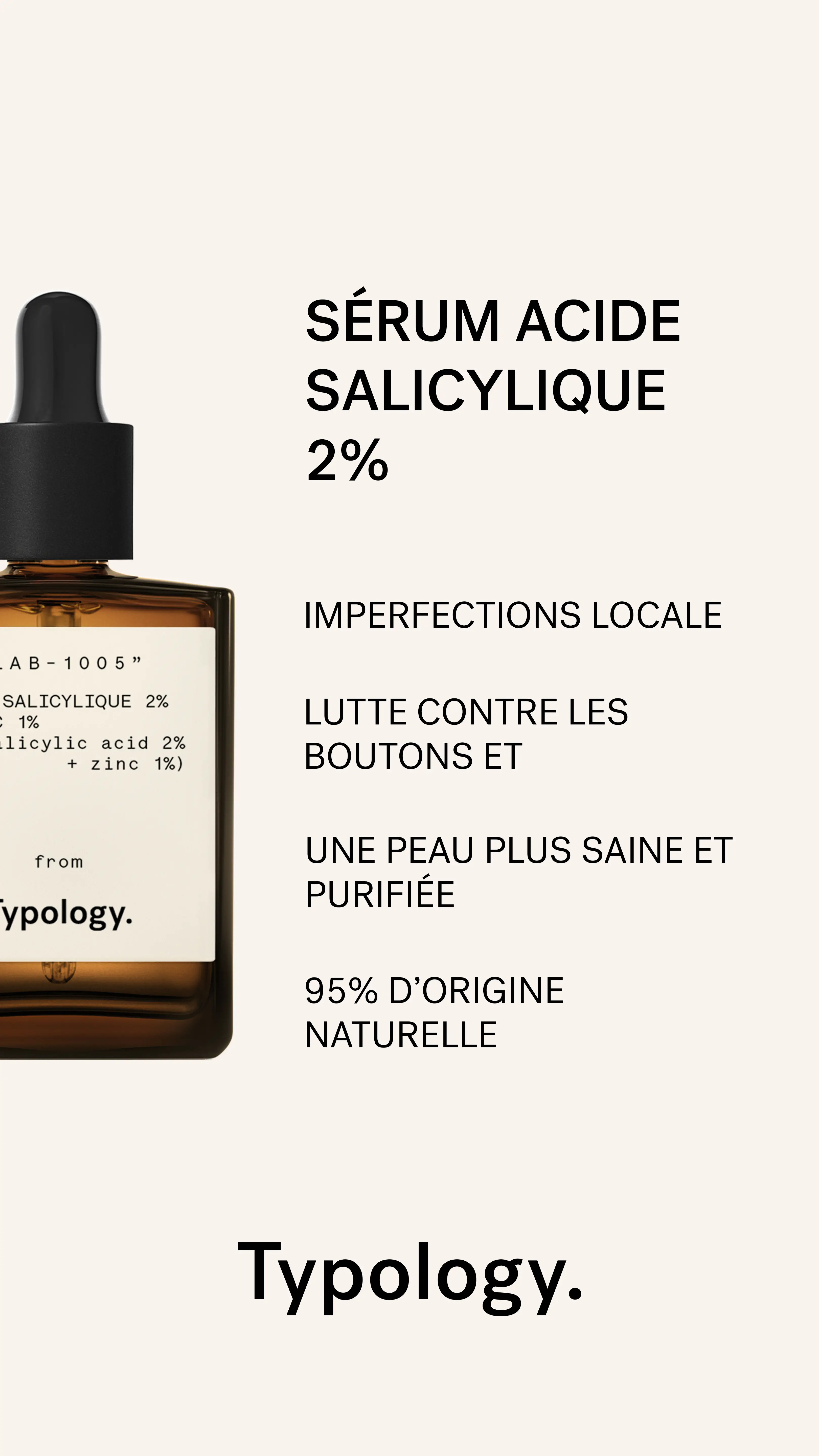 Salicylic Acid Face Serum — Typology | Typology - US