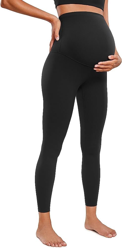 CRZ YOGA Womens Butterluxe Maternity Leggings 25" / 28" - Workout Activewear Yoga Pregnancy Pants... | Amazon (US)