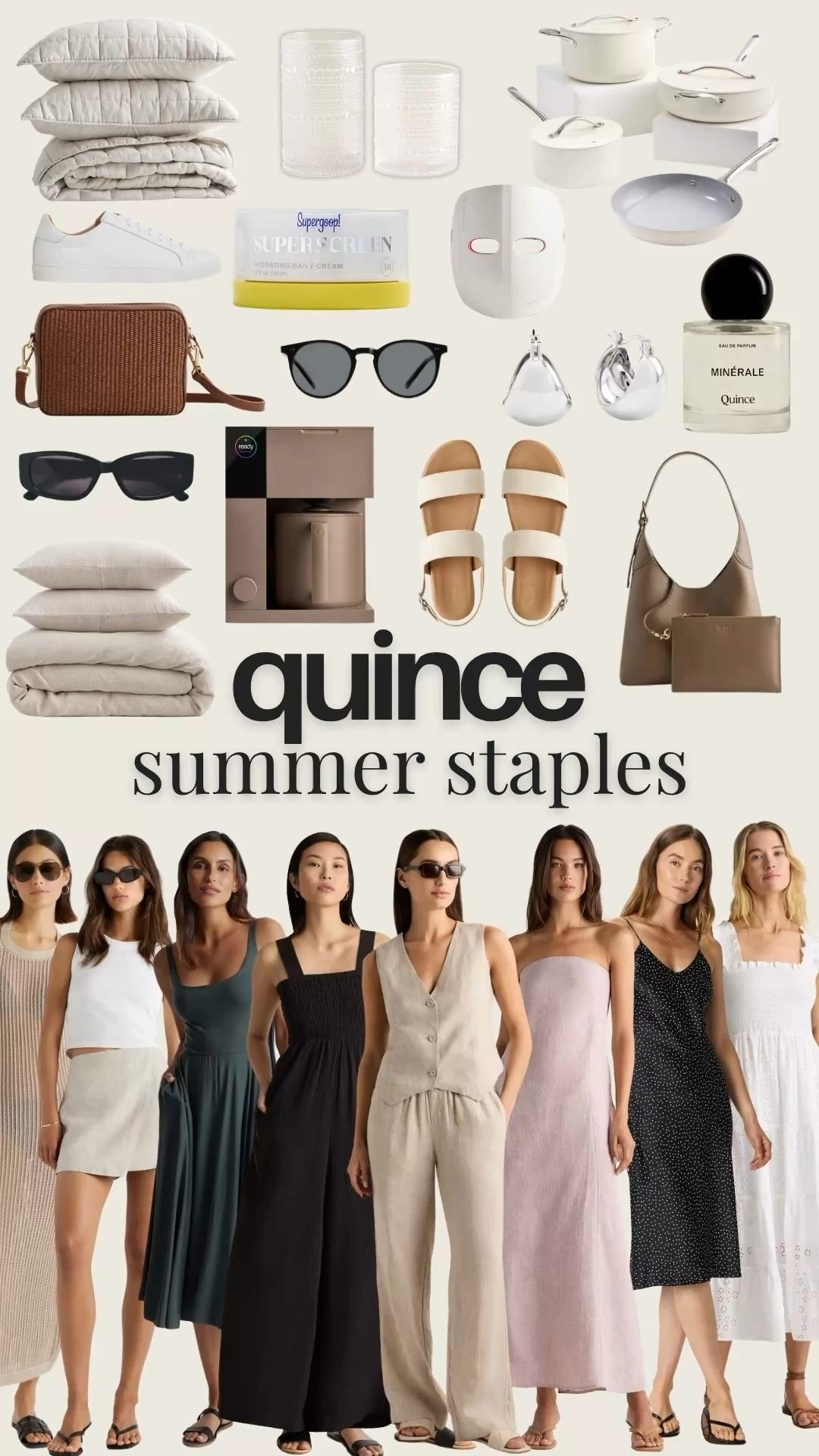Summer staples from @Quince 🤍

#LTKHome #LTKootd #LTKBeauty