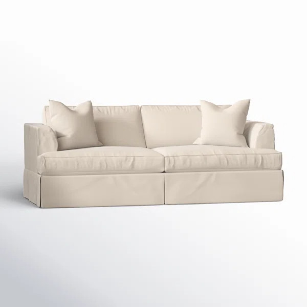 Lucia 92.5'' Slipcovered Sleeper Sofa | Wayfair North America