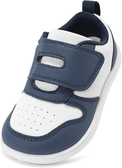Toddler Wide Toe Box Barefoot Shoes Boys Girls Sneakers Zero Drop Kid Tennis Running Shoes Lightw... | Amazon (US)