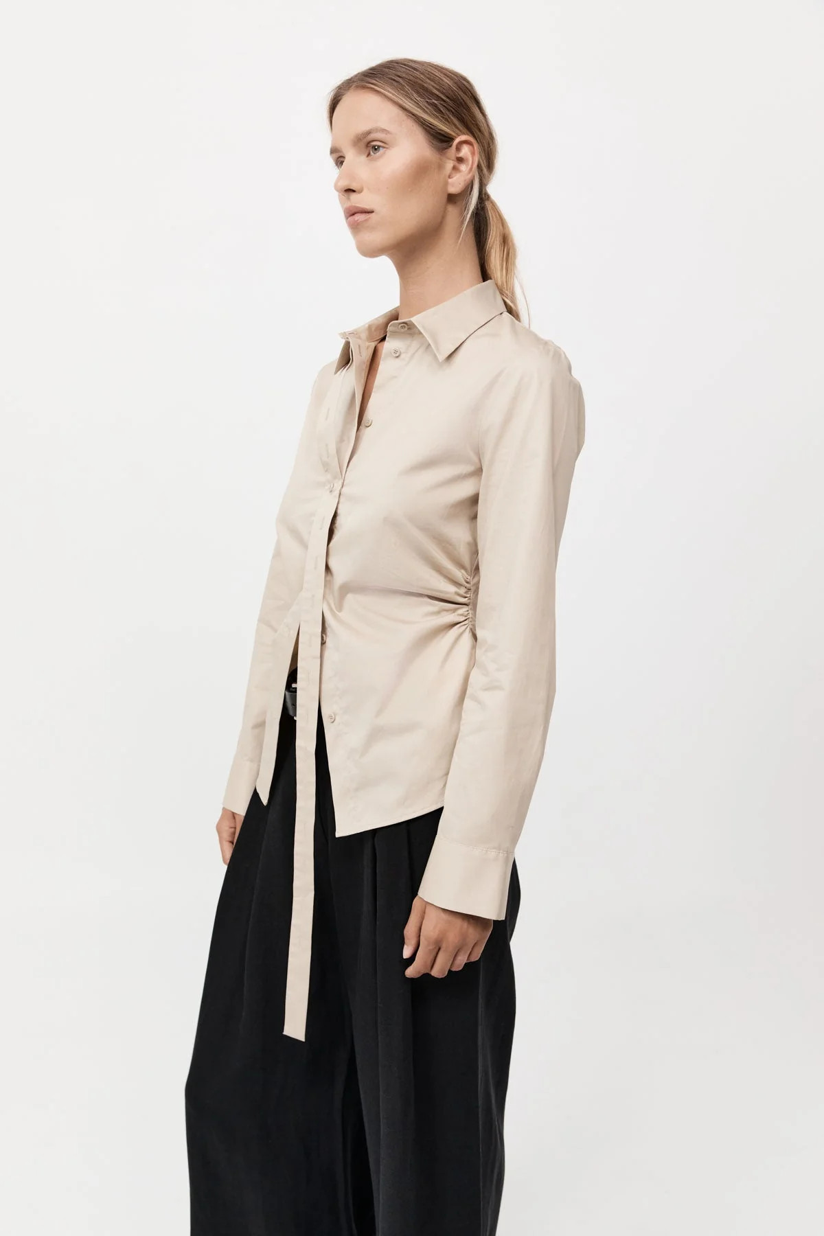 Deconstructed  Shirt - Champagne | St. Agni (US, UK, EU)