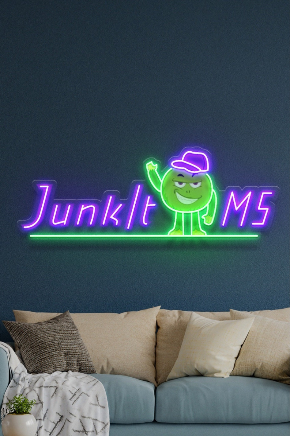 The best custom neon signs 💚💜

#LTKKids #LTKMens #LTKHome