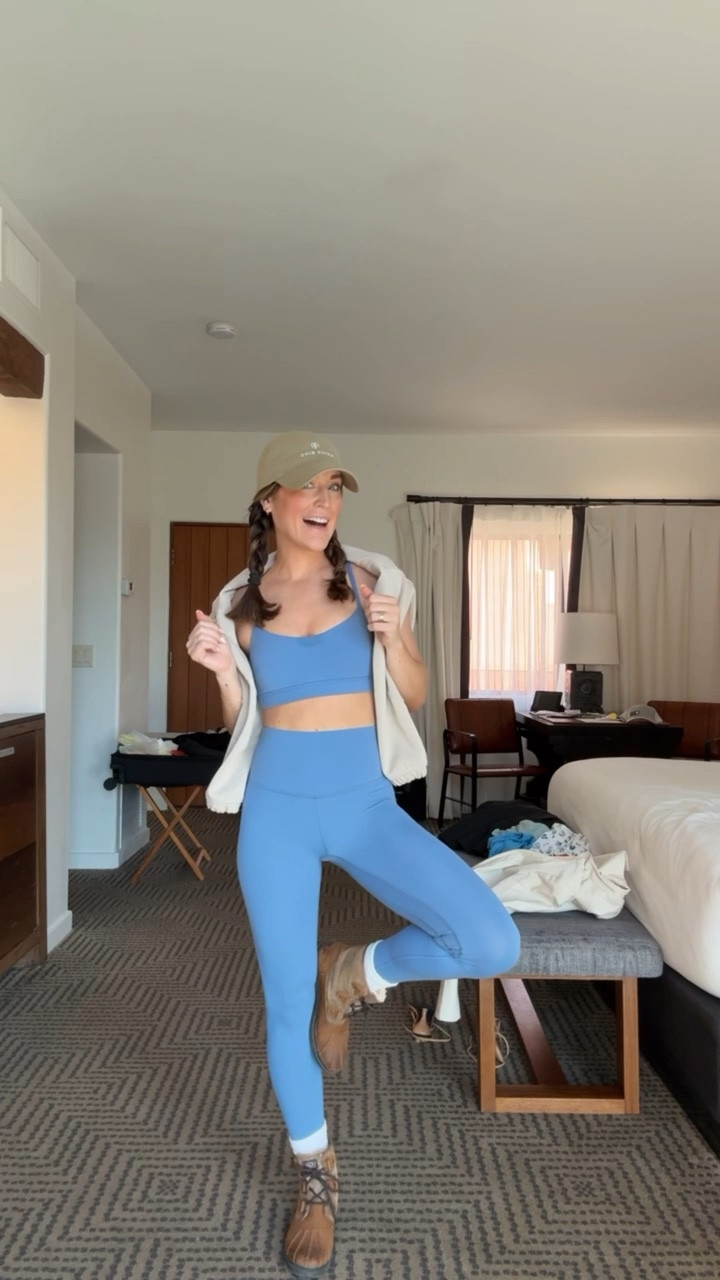 Found an amazing look for less from Amazon linked below for this cute blue activewear set!! Perfect for hiking, workouts, Pilates, etc. 

#LTKActive #LTKStyleTip
