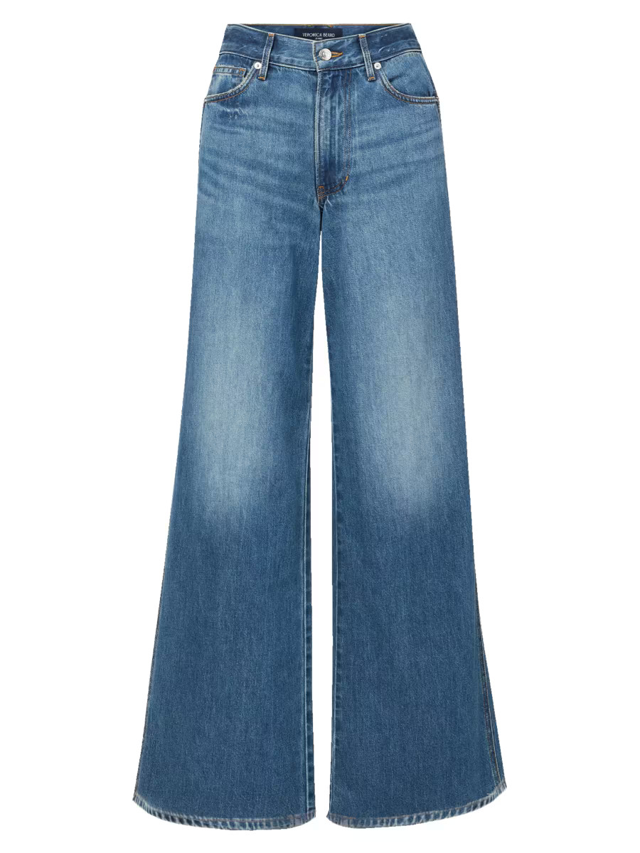 Kasey Mid-Rise Wide-Leg Jeans | Saks Fifth Avenue