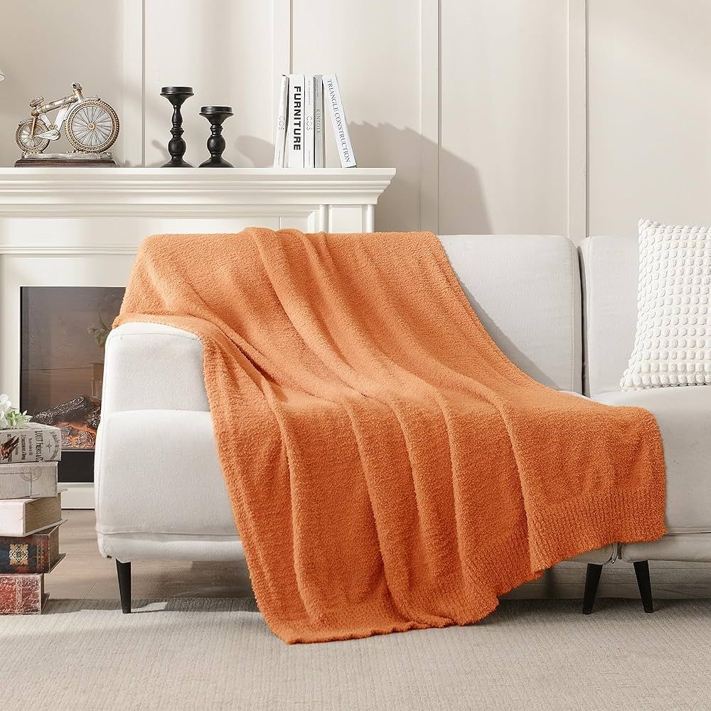 Twin Blanket Pumpkin Orange Blanket Halloween Decor Throw Blanket Lightweight Soft Cozy Blanket f... | Amazon (US)