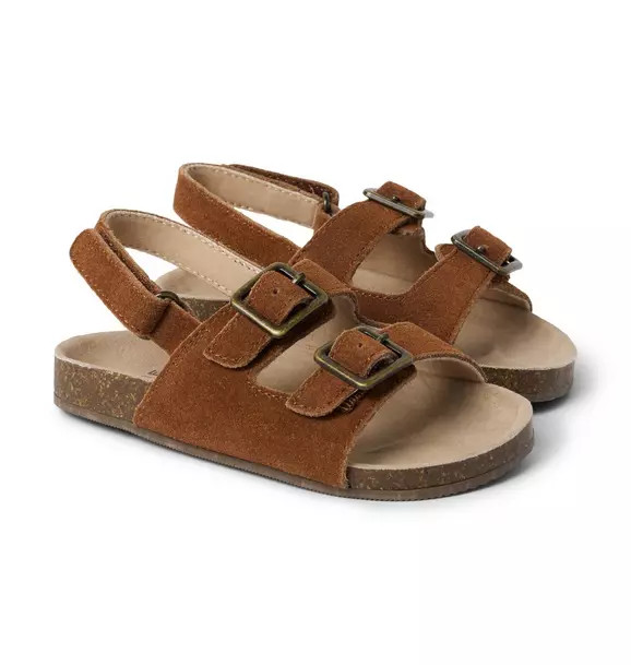 Suede Buckle Sandal | Janie and Jack