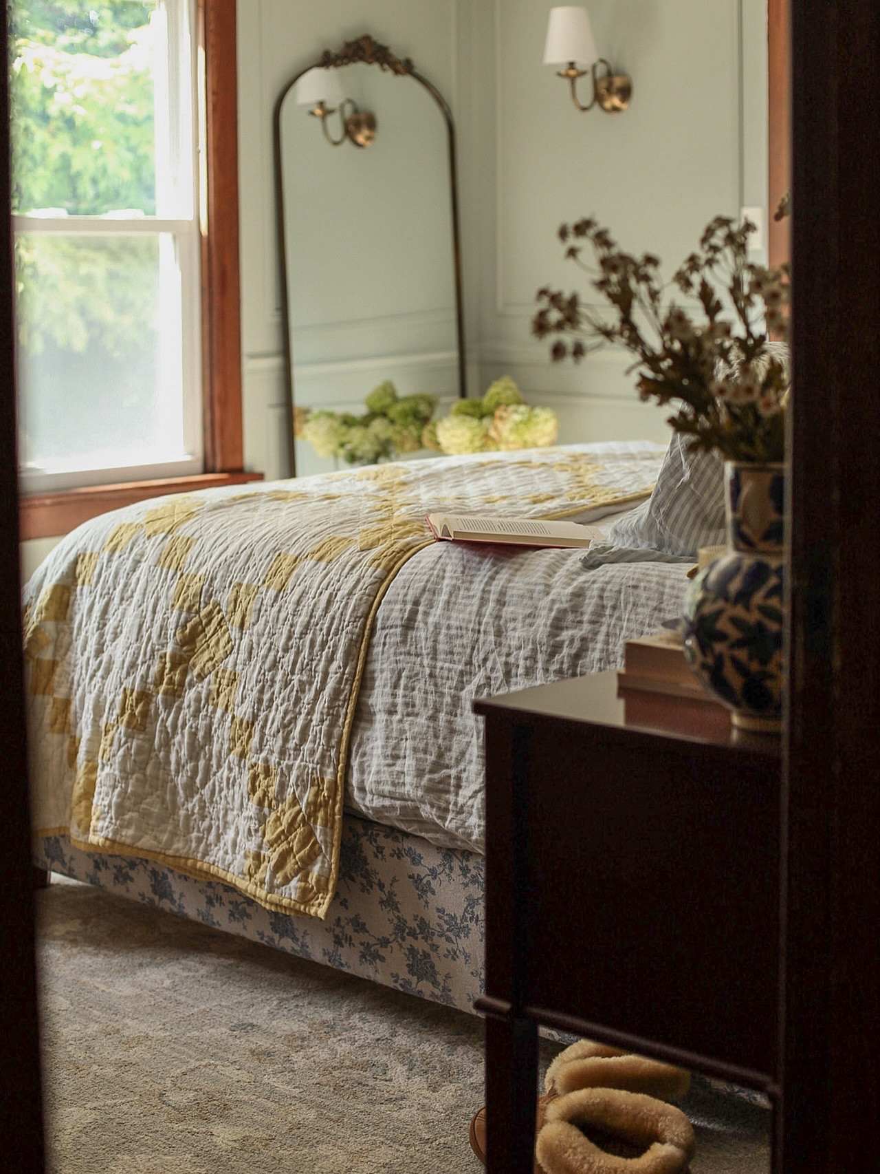 ✨ A fresh launch day moment ✨ I’ve been keeping this one tucked close, and I’m so excited to finally share—the brand new Loloi x Chris Loves Julia collection is here!

We brought the Dorothea Rug in Stone Multi into our primary bedroom, and it instantly transformed the space—layered, timeless, and grounding in the most beautiful way. And because every collected home needs a mix of cozy textures, I paired it with the sweetest pillows from the launch: the Liesel in Ivory Multi (ruffled perfection) and the Posie in Wine Multi (a little pop of warmth and charm).

It’s a collection that feels both storied and practical, which is exactly how I love to design our home.

Comment SHOP below and I’ll send the rug + pillow details straight to your DMs. 🖤

#cljxloloi
@loloirugs @chrislovesjulia

Follow @kindredhomestead for more Home Design | Antique Finds \ Real Life \ LTK \ Amazon & more…

#kindredhomestead #khathome #khinteriors #kindredinteriors #khinteriordesign

-

loloi x chris loves julia | clj x loloi | bedroom rug styling | timeless bedroom decor | primary bedroom inspiration | heirloom inspired rug | layered textures home | cozy bedroom ideas | collected not curated | neutral bedroom rug | patterned rug bedroom | fall home launch | new rug collection | interior styling inspo | vintage inspired rug | designer pillow collection | bedroom refresh ideas

https://liketk.it/5o6DT
