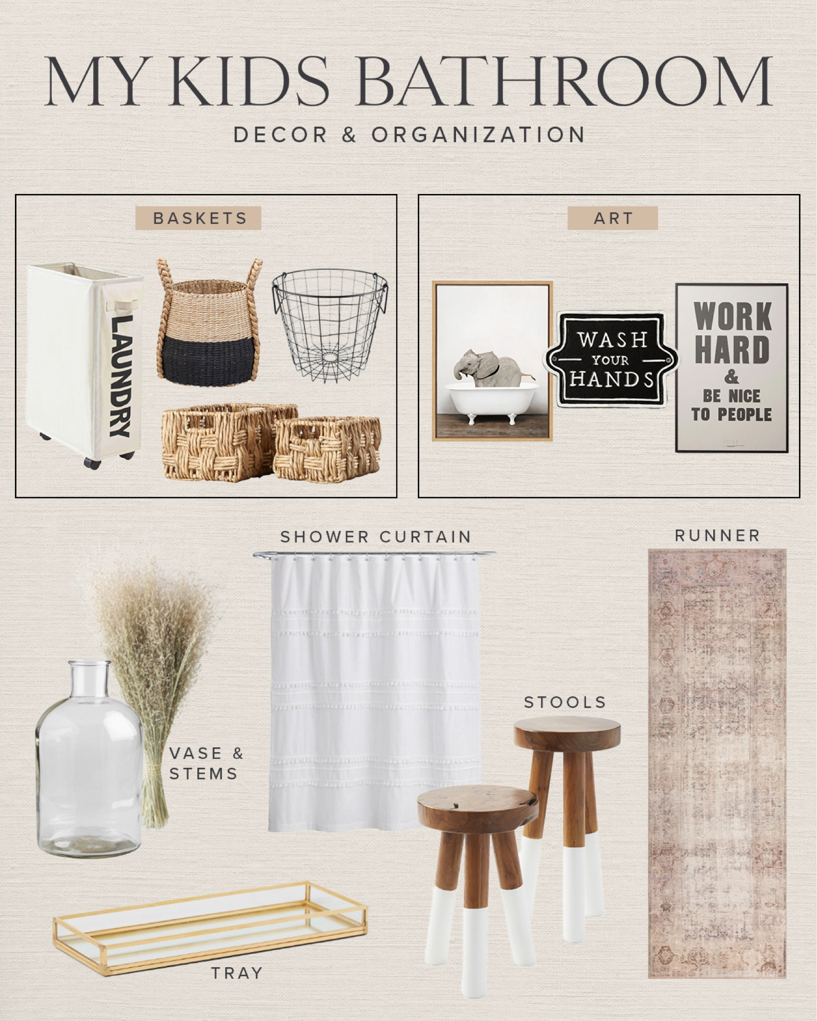 H O M E \ my boys bathroom home decor!

Kids room 
Wayfair
Works market 

#LTKunder50 #LTKhome