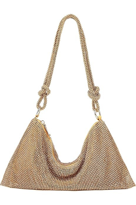 YIKOEE Glitter Rhinestone Purse Crystal Evening Clutch Bag | Amazon (US)