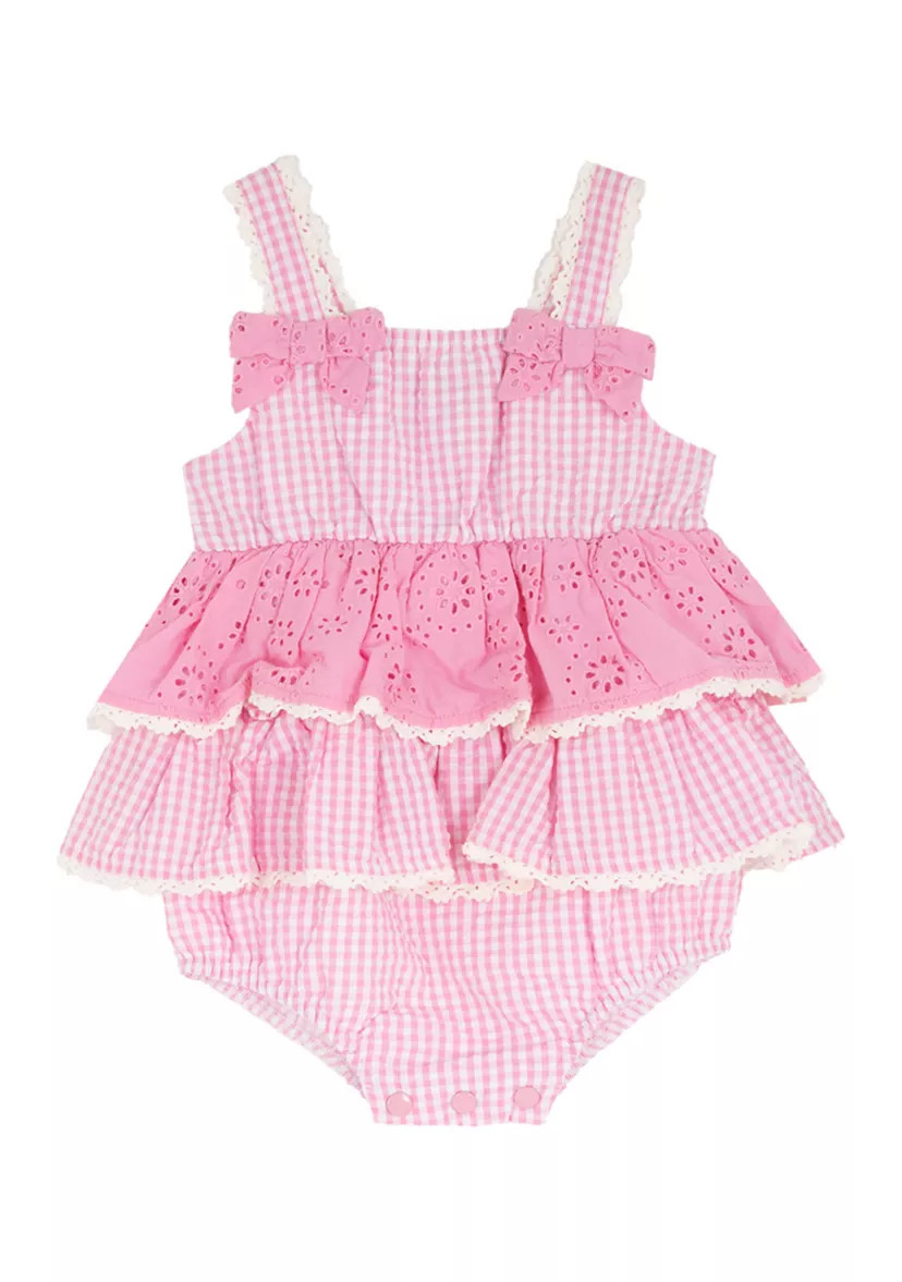 Baby Girls Gingham Bubble Dress | Belk