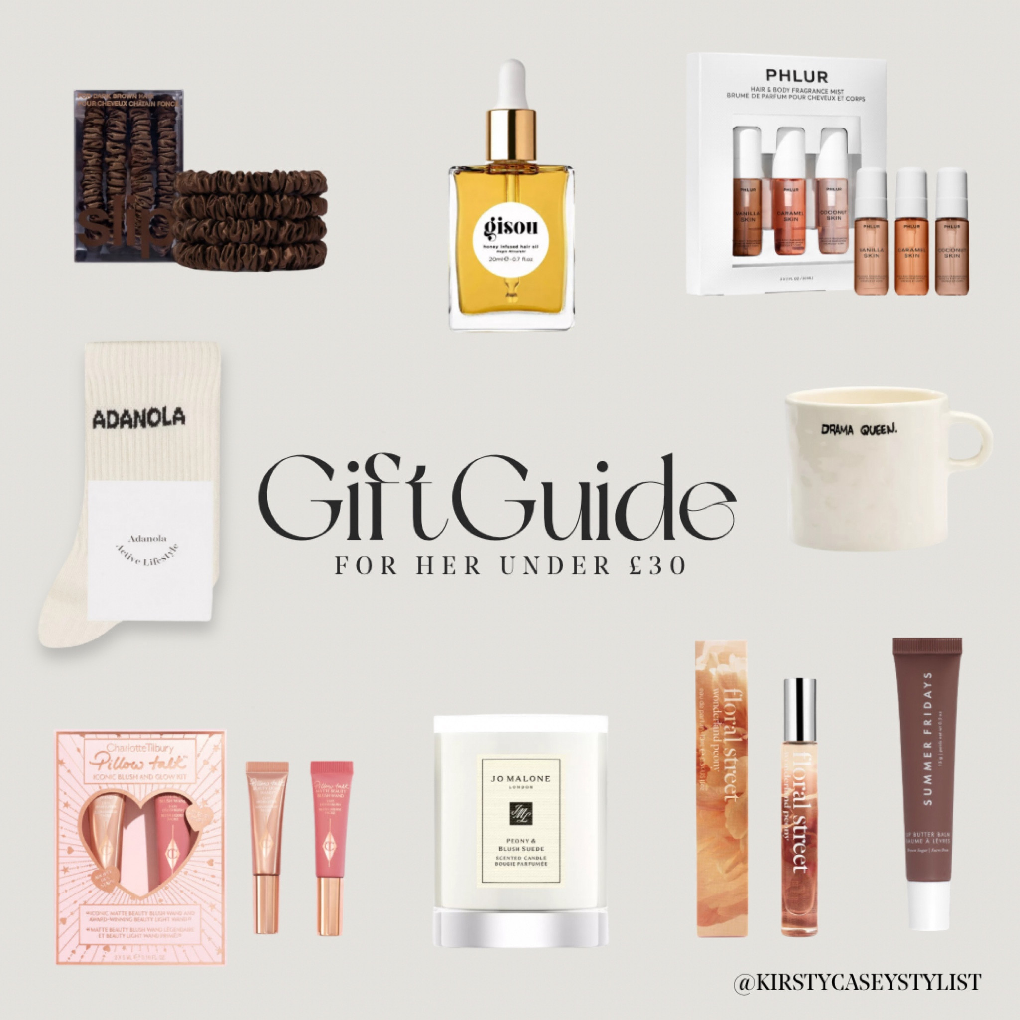Stocking filler ideas for her! Your go to gift guide for all things under £30 🫶🏼 

#LTKbeauty #LTKgiftguide #LTKskincare