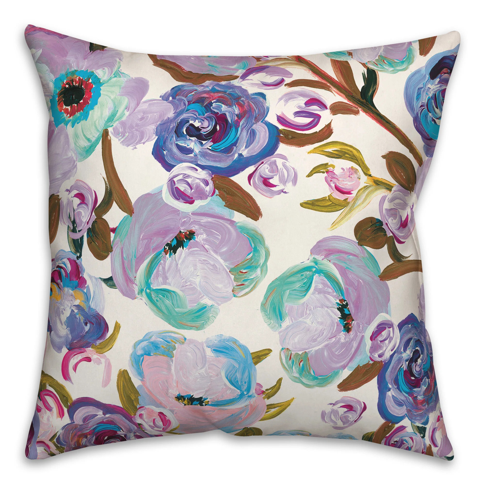 Floral Indoor/Outdoor Throw Pillow | Wayfair North America