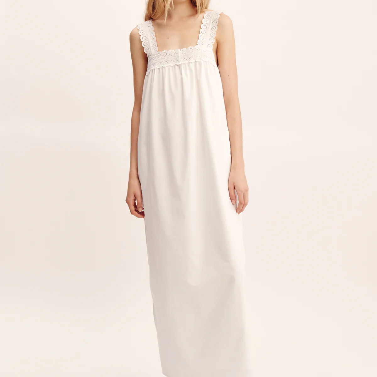 EZRA DRESS - VINTAGE WHITE | POSSE (US)