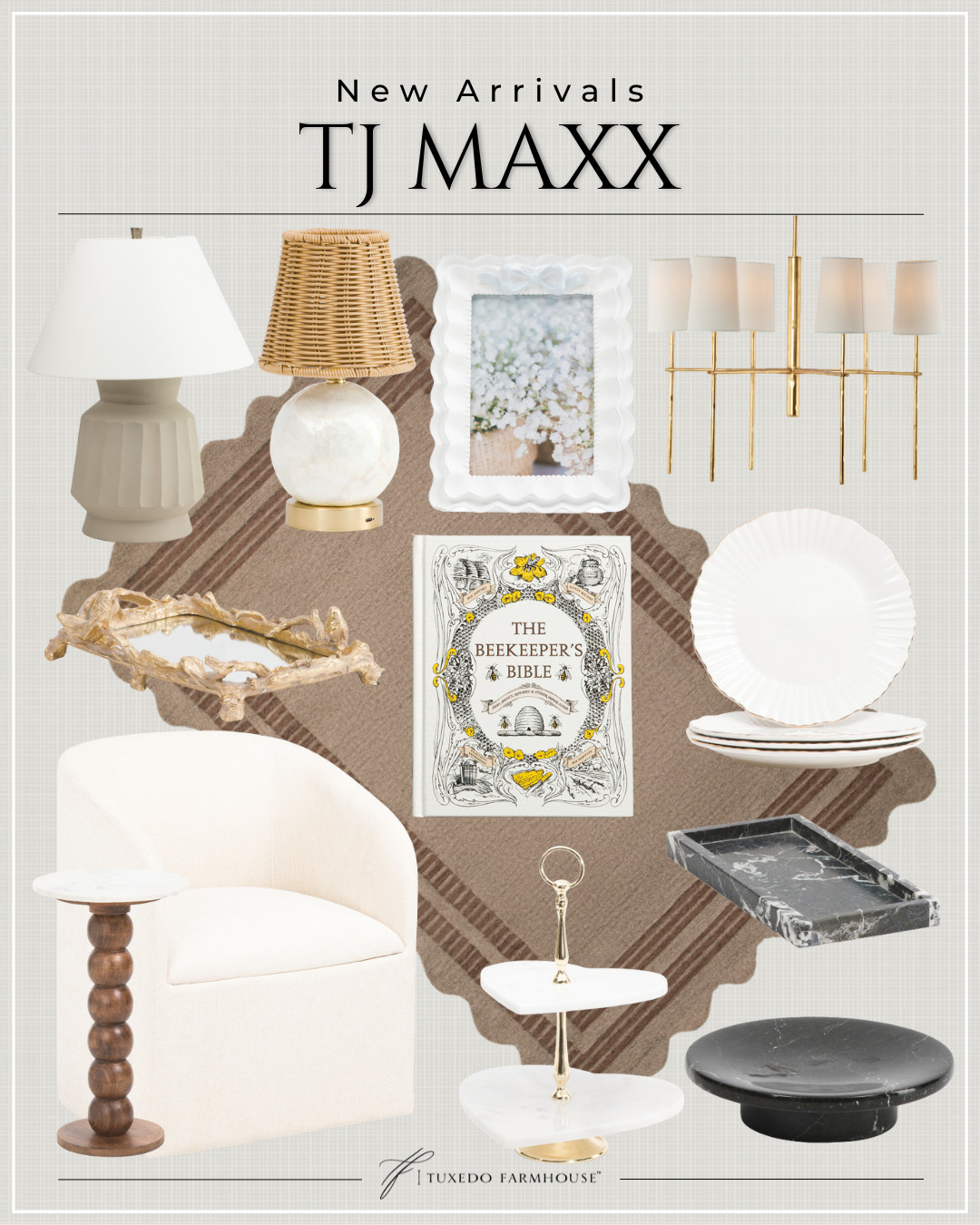 TJ Maxx - New Arrivals

Fun new finds to ease into Spring!

Seasonal, home decor, spring, plates, rugs, trays, accent tables, accent chairs, lighting, lamps 

 #LTKSeasonal #LTKHome #LTKFindsUnder100