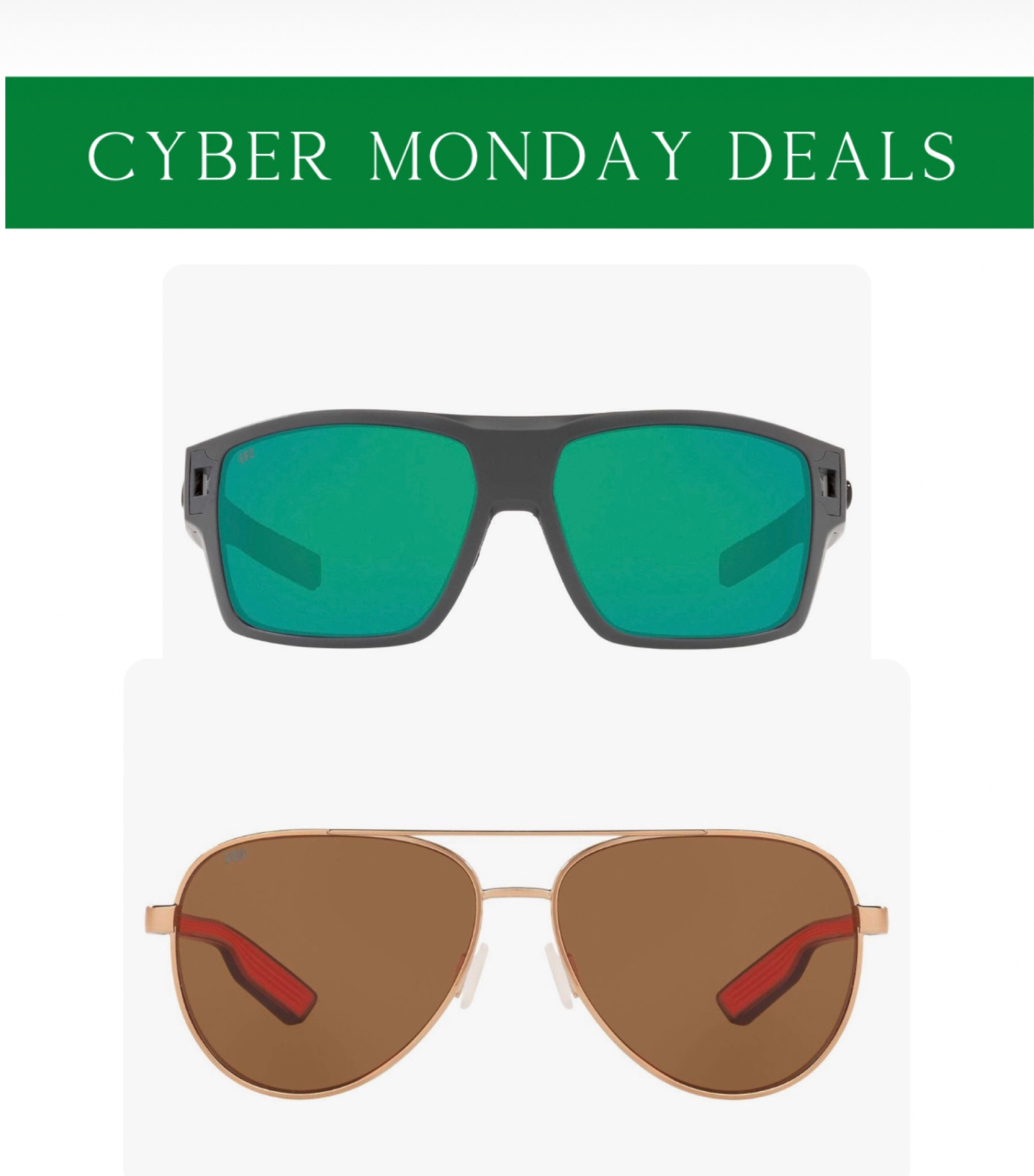 Gifts for guys 
Ray-Ban deal, Costa Deal Mar sunglasses, cyber Monday, gifts for guys #ltkcyberweek 

#LTKGiftGuide #LTKmens #LTKHoliday