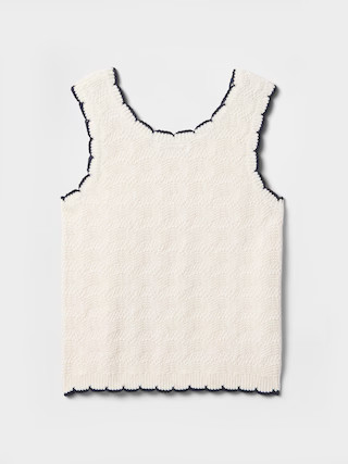 Kids Crochet Sweater Tank Top | Gap Factory