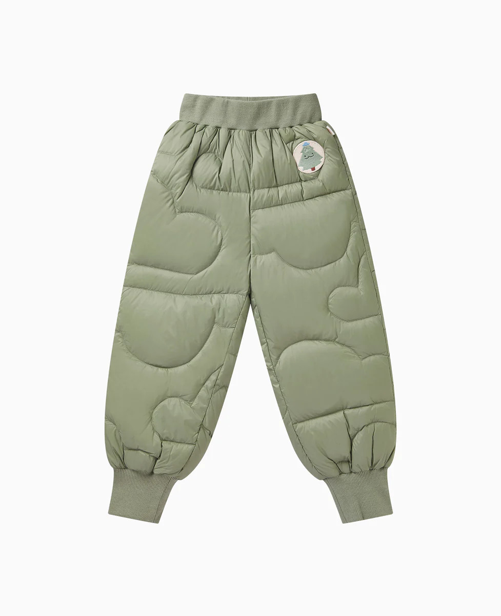 Recycled Nylon Jogger - Olive | Petite Revery