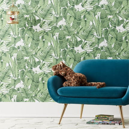 Click for more info about Tempaper Jungle Wallpaper | Crate & Kids