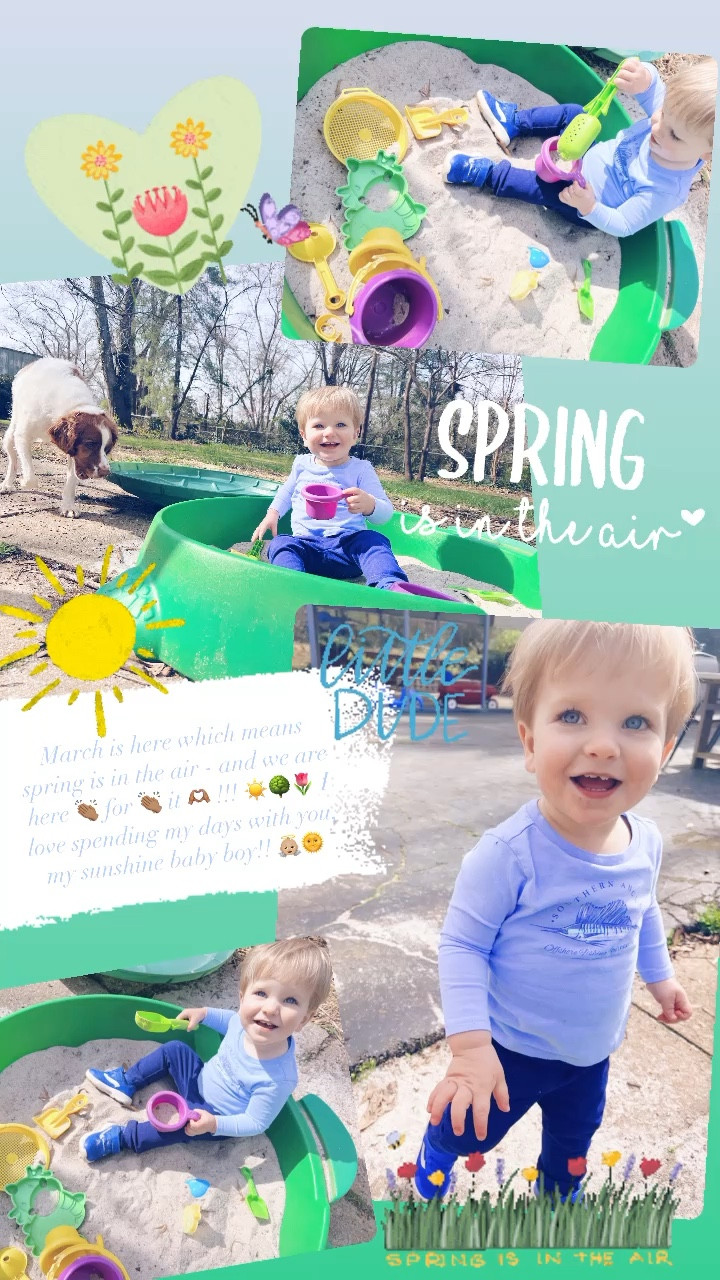 March is here which means spring is in the air - and we are here 👏🏽 for 👏🏽 it 🫶🏽 !!! ☀️🌳🌷 I love spending my days with you, my sunshine baby boy!! 👼🏼🌞

#LTKfamily #LTKSeasonal #LTKbaby