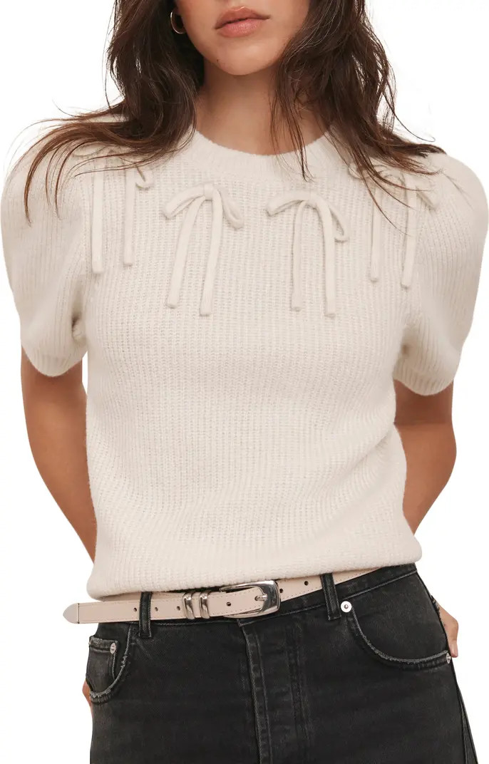 Bow Detail Knit Top | Nordstrom