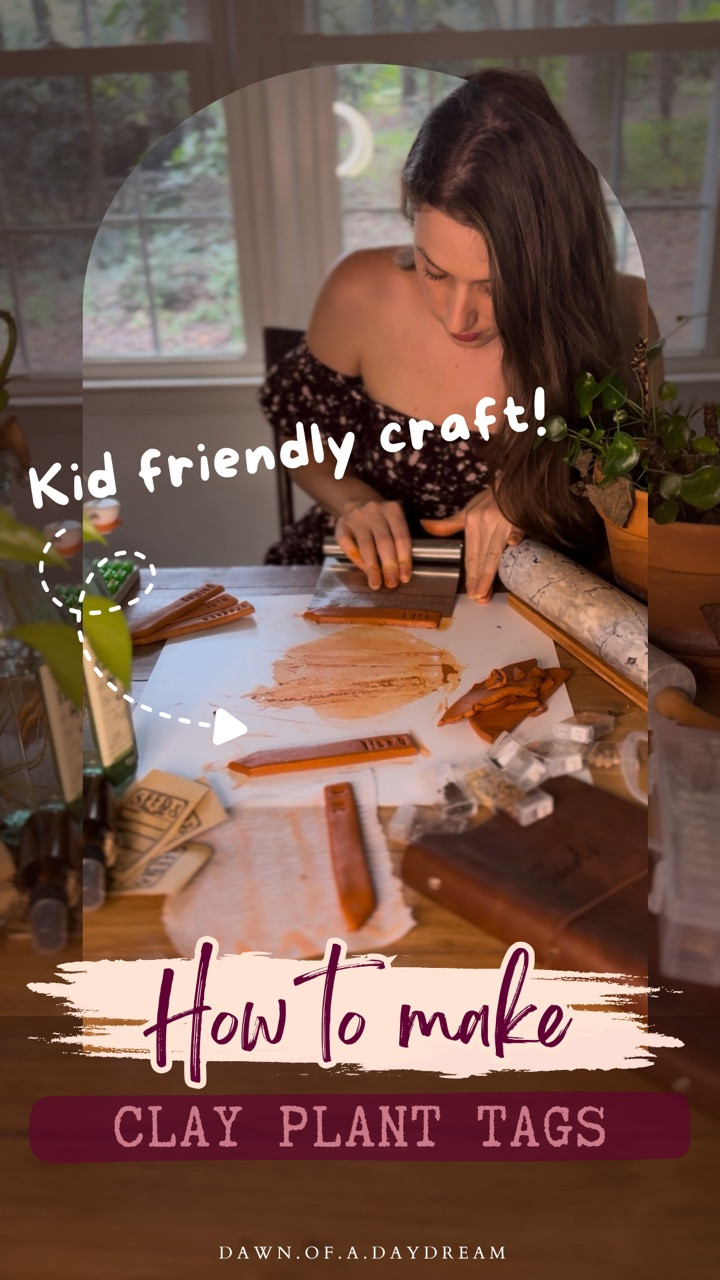If you want the link to the supplies, step-by-step tutorial and free template just comment “DIY” and I’ll send them your way ☺️🌱

These DIY plant tags are super easy to make and can be customized for any plant, veggie, herb or flower! 🌼

Just don’t forget the sealer or your tags will turn back into a ball of clay come first rain 🥲 ask me how I know 🫠😅

Pair your crafted tags with a few seed packets and you have the sweetest little gift for a friend 💗🪴

............................................................................ 

Old house, big dreams and a girl with zero experience figuring it out as she goes! 
This isn’t an expert DIY account. It’s a “you’ve got this too” kind of space 🫶
Follow along and let’s learn together! 💗

🎥 Want more than the pretty before and after? Stories are the heart of the project , unfiltered + in-progress
💌 It’s official: our cozy corner of the internet is open! Swing by the website to find free tutorials and supplies.

............................................................................

#DIYHomeRenovation #CreativeHomeProjects #DIYPlantTags #GardenCrafts #GardenDIY

DIY plant marker tutorial | handmade clay plant tags for garden beds | creative DIY projects for home and garden | easy beginner garden craft ideas | personalized plant labels with free template