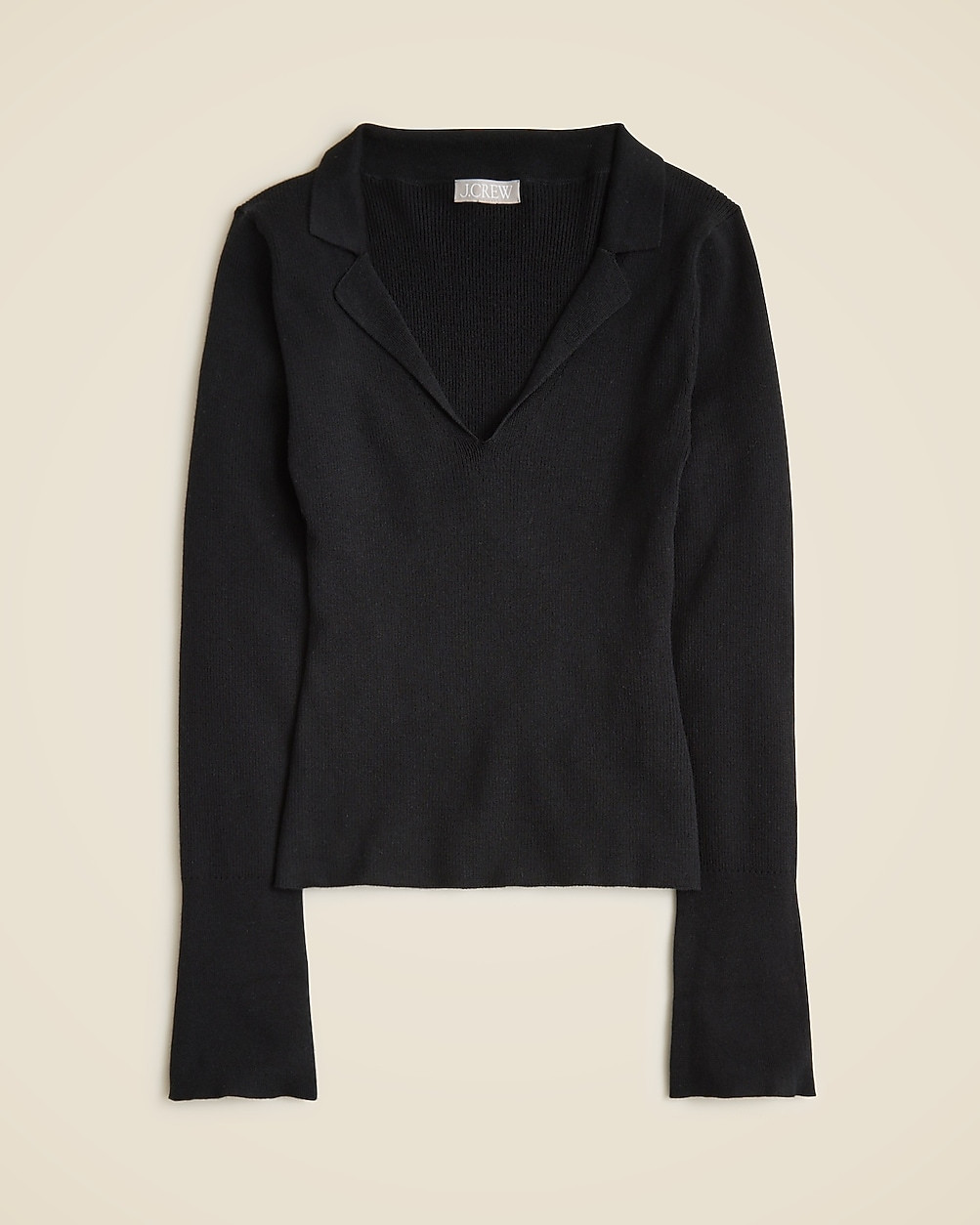 Fitted pullover sweater in TENCEL™ lyocell blend | J. Crew US
