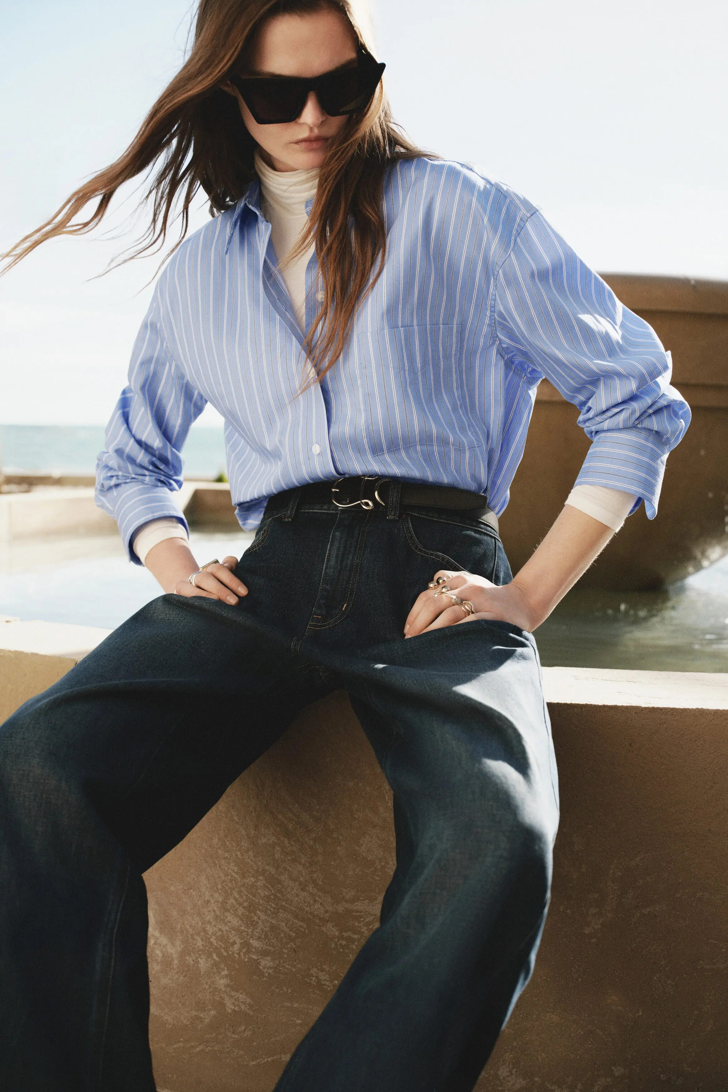 Oversized Poplin Shirt (Women) | Nordstrom | Nordstrom