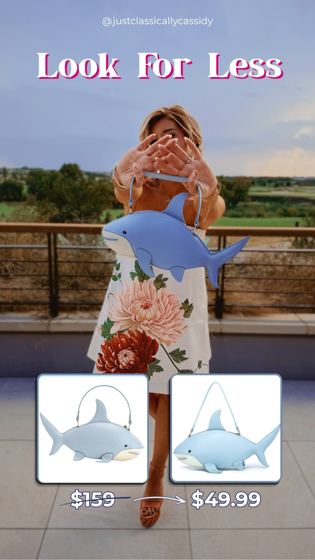 Okayyy this shark bag look for less is TOO good!!🦈💙

Such a fun find for over $100 less than mine!!






look for less, shark bag, novelty handbags, statement bags, fun accessories, affordable fashion finds, dupe, jw pei, amazon fashion, justclassicallycassidy 

 #LTKootd #LTKSeasonal