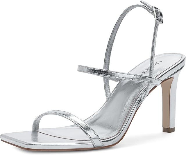 Modatope Womens Sandals Open Toe Strappy Sandals Ankle Strap High Heel Sandals for Women | Amazon (US)