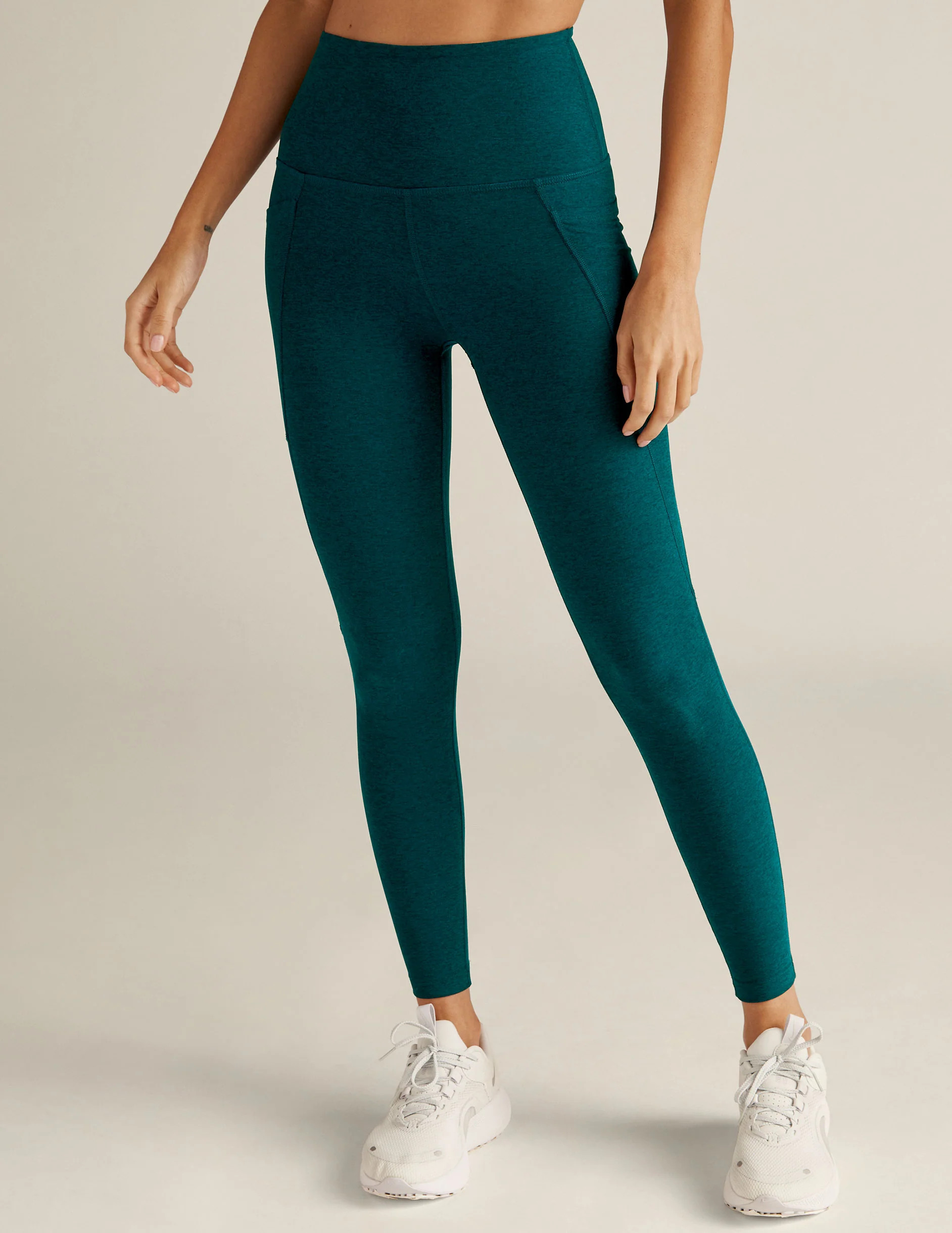 Spacedye Out Of Pocket High Waisted Midi Legging | Beyond Yoga | Beyond Yoga
