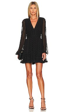 ROCOCO SAND Tyra Mini Dress in Black from Revolve.com | Revolve Clothing (Global)