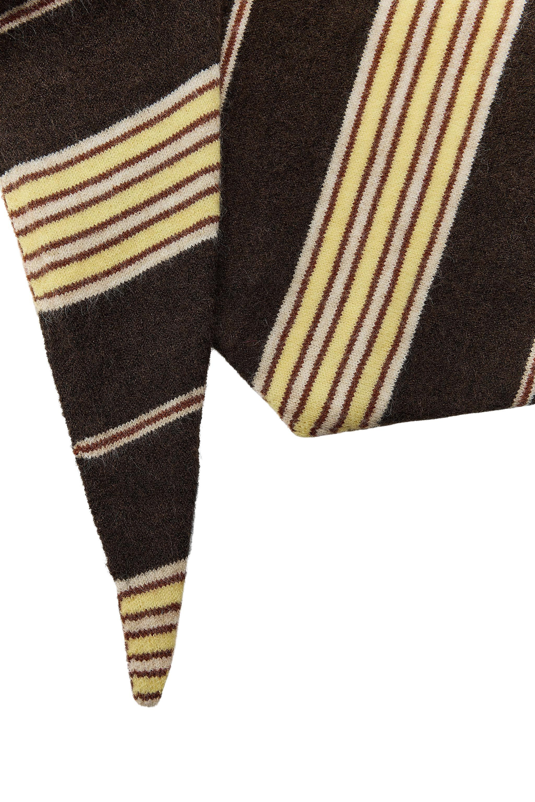 STRIPED KNITTED BANDANA | Zara UK