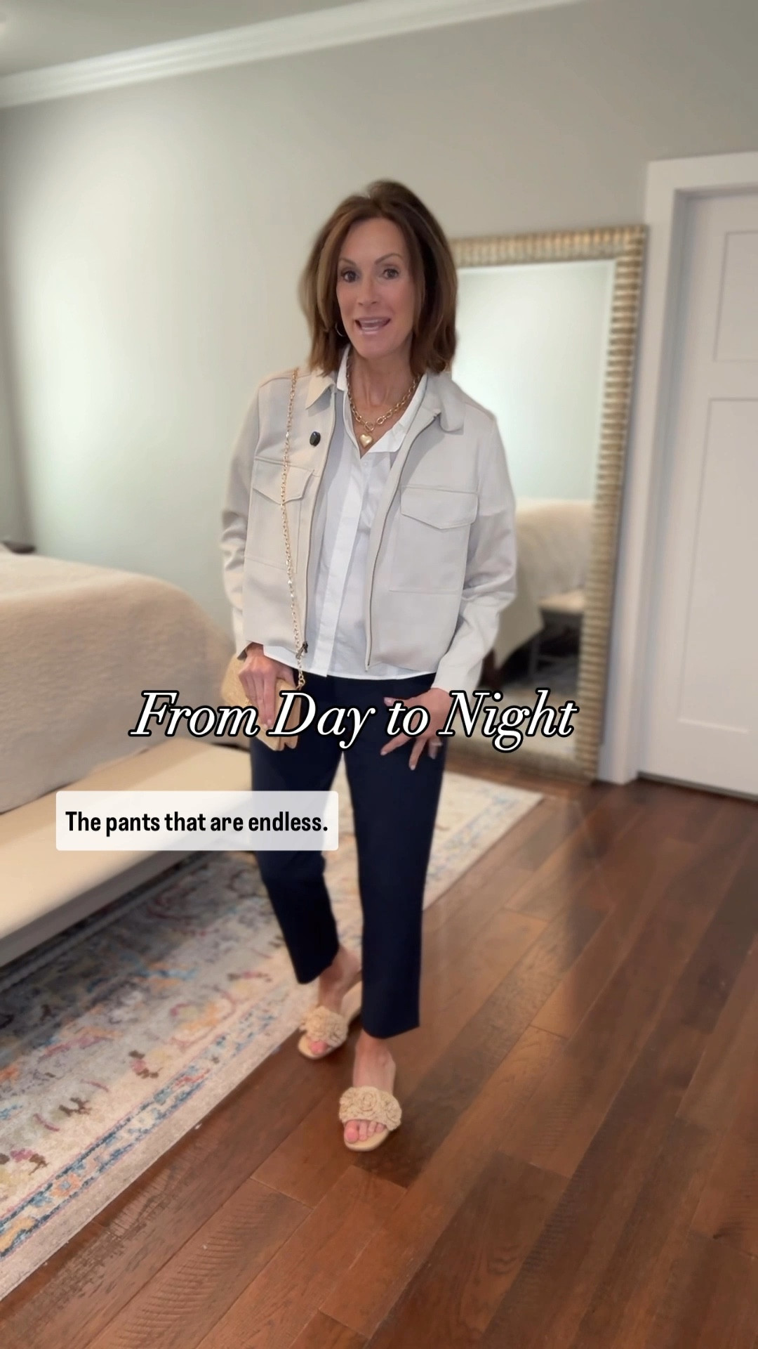 These pants really are endless! 

Perfect for travel and to dress up or down! 

6 Colors 
Available in Petite/Reg/Tall

Sized down to a 6 because the salesman said they run big and he was right! I chose the regular length because I wanted a shorter crop style. 

V-neck tee - L reg (exchanging for a Large Tall)

Both jackets - L
Henley - L 
Vest - M

Travel style
Vacation style 
Workwear 
Teacher style 


#LTKTravel #LTKStyleTip #LTKWatchNow