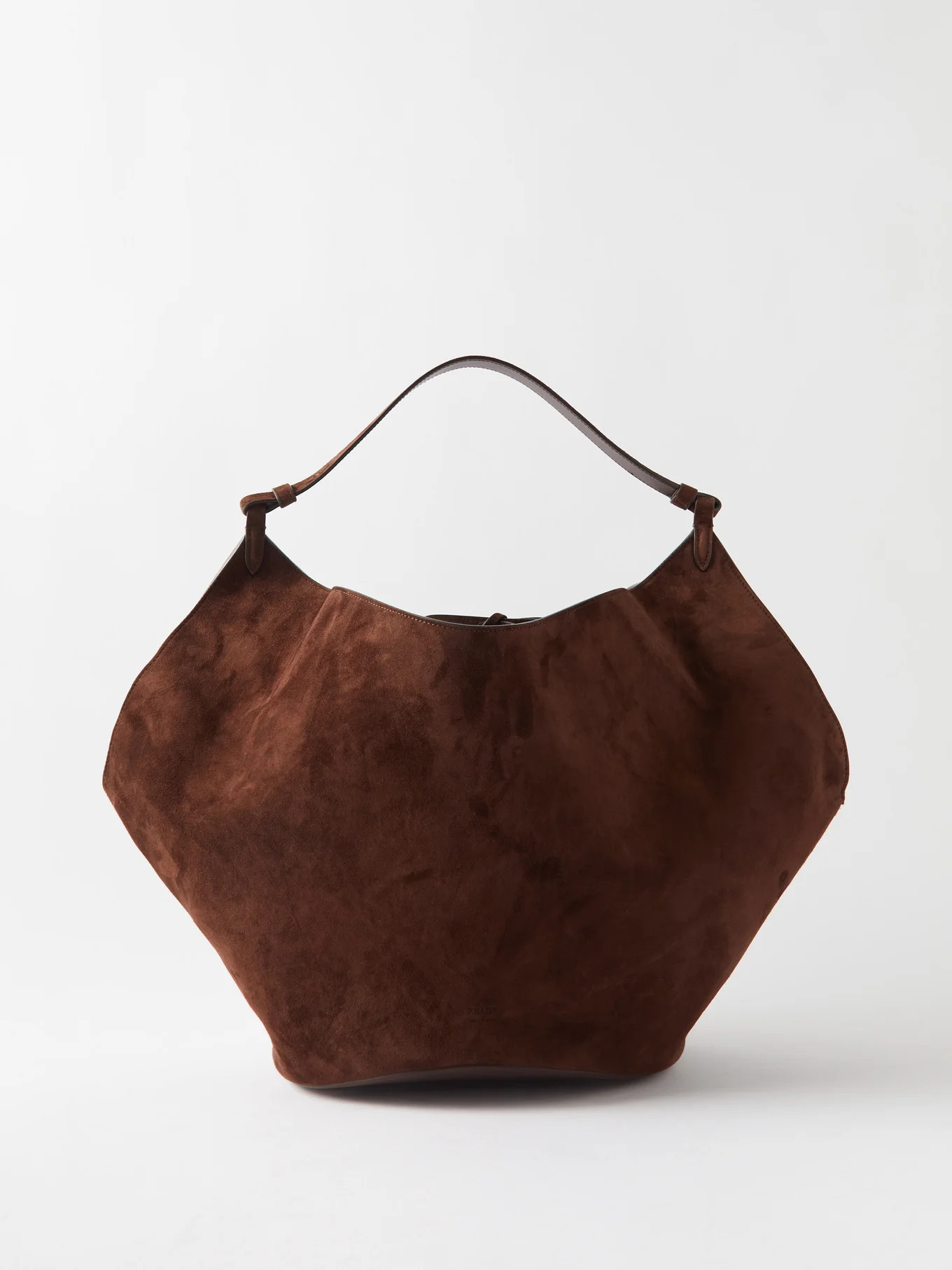 Lotus medium suede tote bag | Khaite | Matches (US)