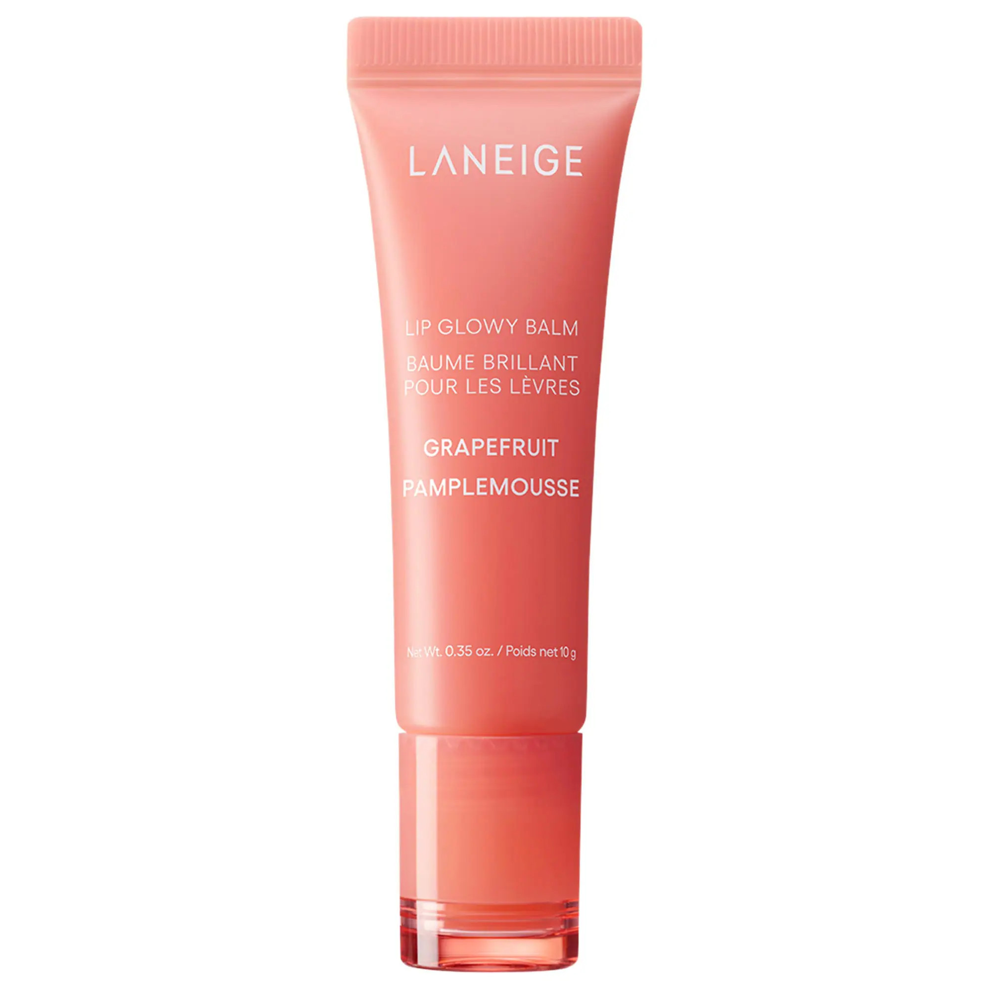 LANEIGE Lip Glowy Lightweight Hydration Balm with Shea Butter Grapefruit Pamplemousse 0.35 oz / 10 g | Sephora (US)