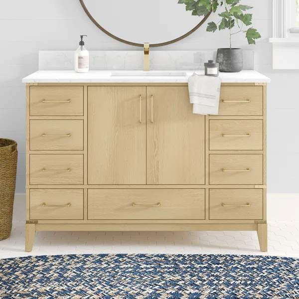 Monico 48" Single Bathroom Vanity Set | Wayfair Professional