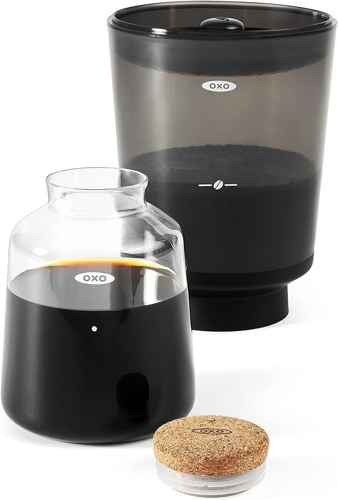 OXO Brew Compact Cold Brew Coffee Maker,Black | Amazon (US)