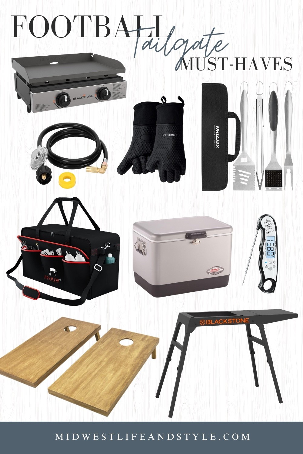Get ready for football season with all my favorite tailgating must-haves including a Blackstone portable griddle grill, BBQ tools, a cooler, corn hole and more! 

#LTKHome #LTKParties #LTKSeasonal