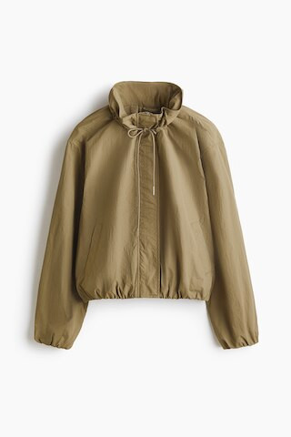 H & M - Windbreaker - Dusty Khaki Green | H&M (UK, MY, IN, SG, PH, TW, HK)