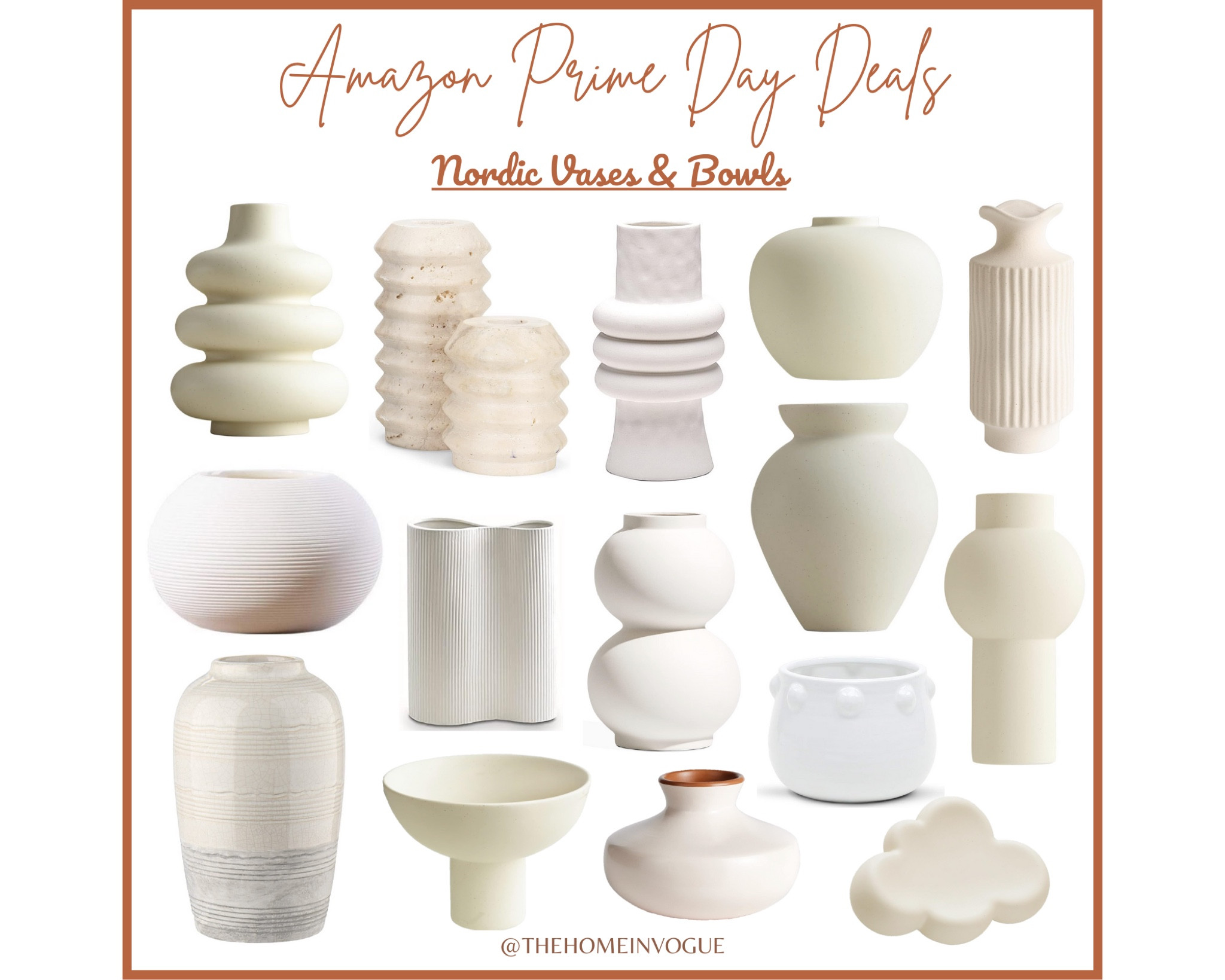 Amazon prime day deals, Nordic vases and bowls , neutral vases, neutral bowls, white vases, white bowls, ceramic bowls, ceramic vase, footed bowls, cloud tray, trinket tray

#LTKsalealert #LTKhome #LTKxPrimeDay